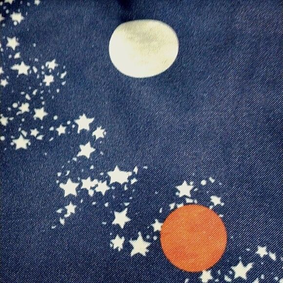 Nasty Gal Satin Pajamas Spacecore - Picture 8 of 9